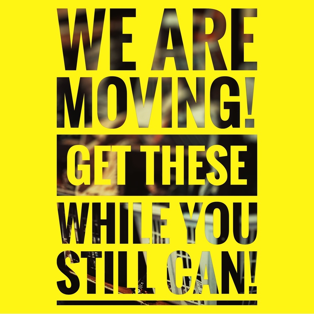 New Items Daily! Will move in the next month or two.